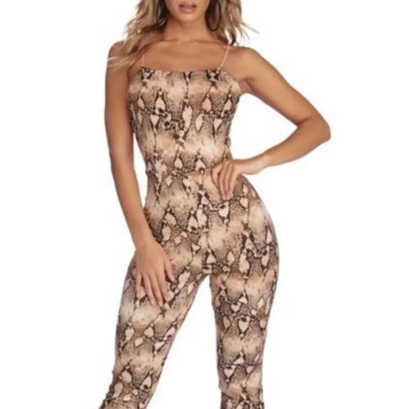 windsor snake print low back jumper size S - Picture 2 of 14